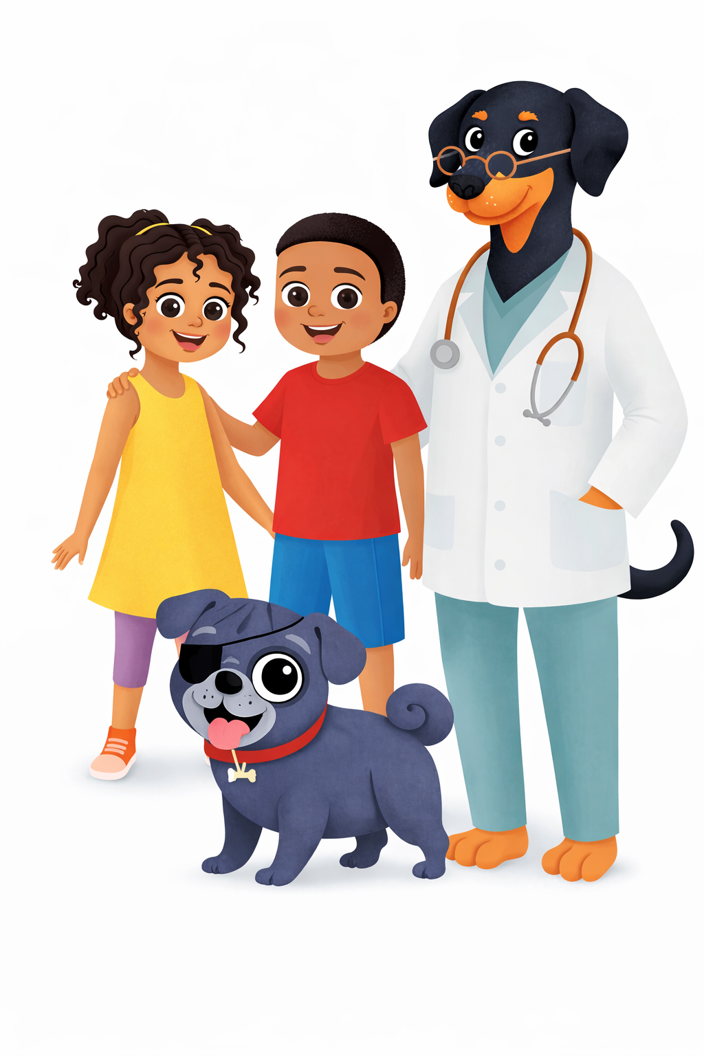 Aidie & Remi: Let's Learn Dog First Aid — Paperback Children's Dog First Aid Book
