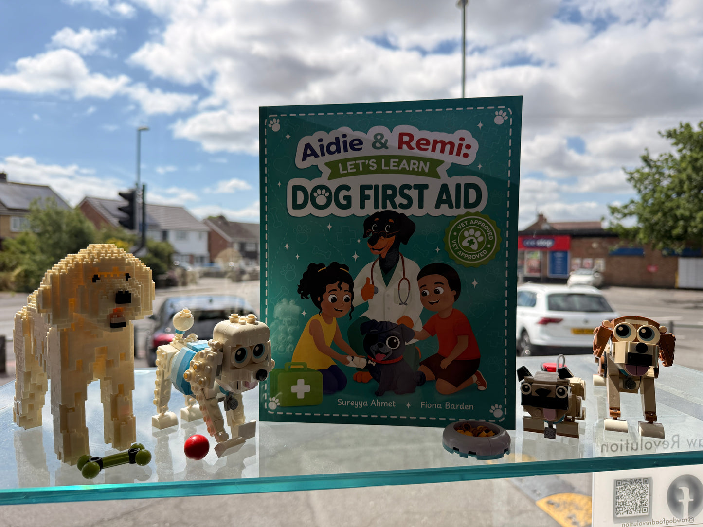 Aidie & Remi: Let's Learn Dog First Aid — Paperback Children's Dog First Aid Book